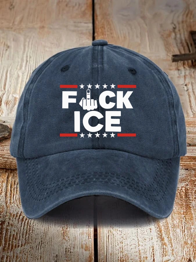 Unisex  ICE  Print  Hat