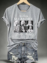Women's Vintage Country Music Tribute Parton Tour T-Shirt