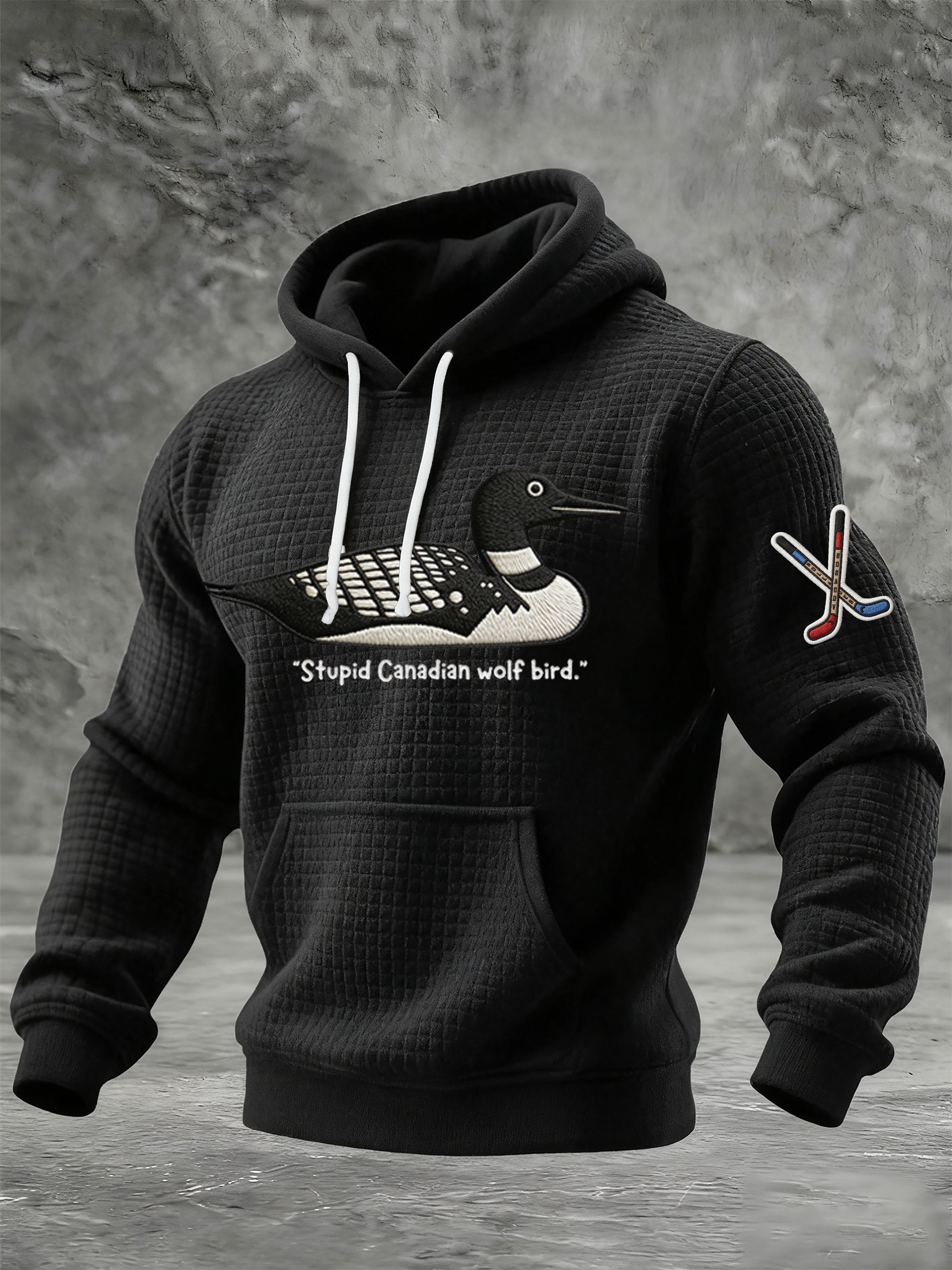 Men's Hockey Romance Print Sweatshirt