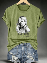 Women's Vintage Signature Graphic Memorial T- Shirt