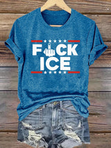 Women's  ICE Print T-Shirt
