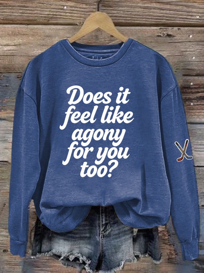 Women's Hockey Romance Sweatshirt