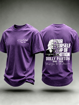 Men's Vintage Signature Graphic Memorial Print T-Shirt