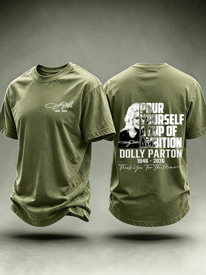 Men's Vintage Signature Graphic Memorial Print T-Shirt