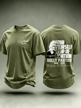 Men's Vintage Signature Graphic Memorial Print T-Shirt