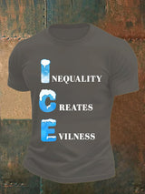Men's  ICE   Print  T-Shirt
