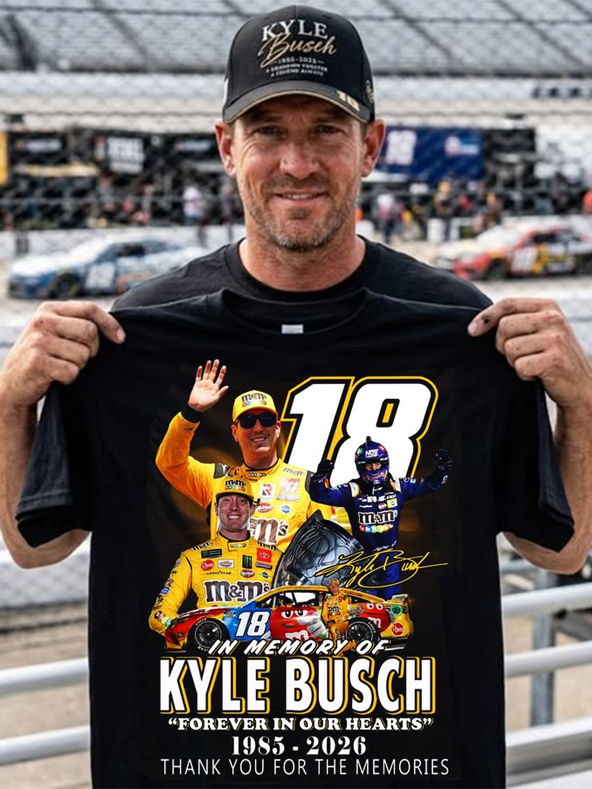 Men's Racing Legend Memorial  Print T-Shirt