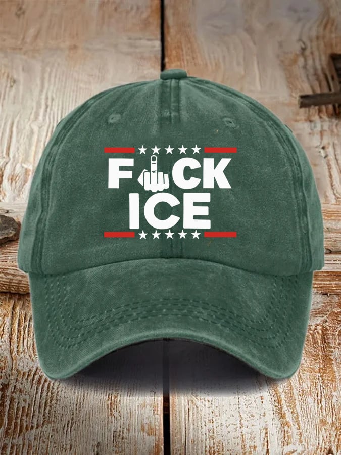 Unisex  ICE  Print  Hat