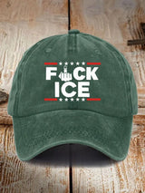 Unisex  ICE  Print  Hat