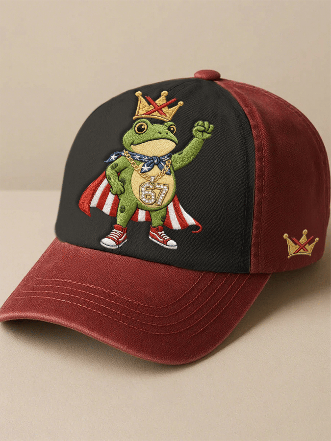 🔥Buy 3 Get 15% Off🔥Resist Frog Print Baseball Cap