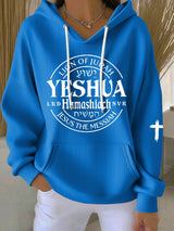 Women's Casual Faith Ribbed Hoodie