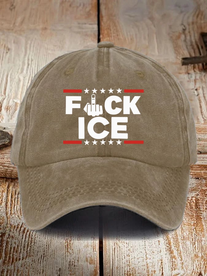 Unisex  ICE  Print  Hat