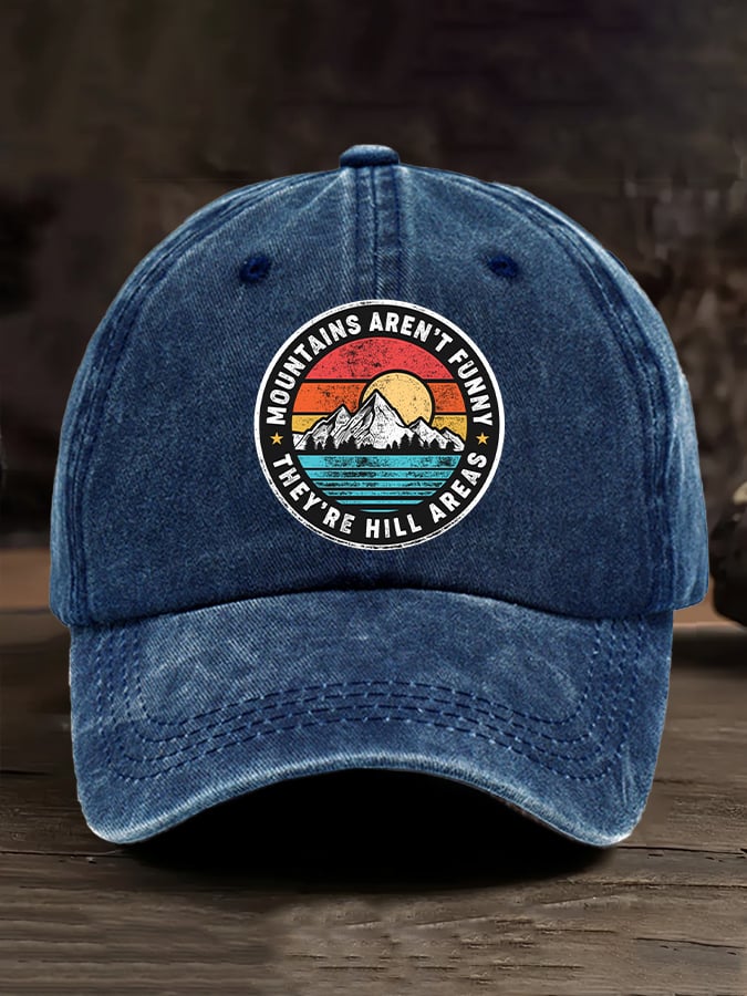 Take A Hike Print Baseball Cap