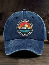 Take A Hike Print Baseball Cap
