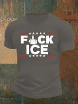 Men's ICE  Print  T-Shirt