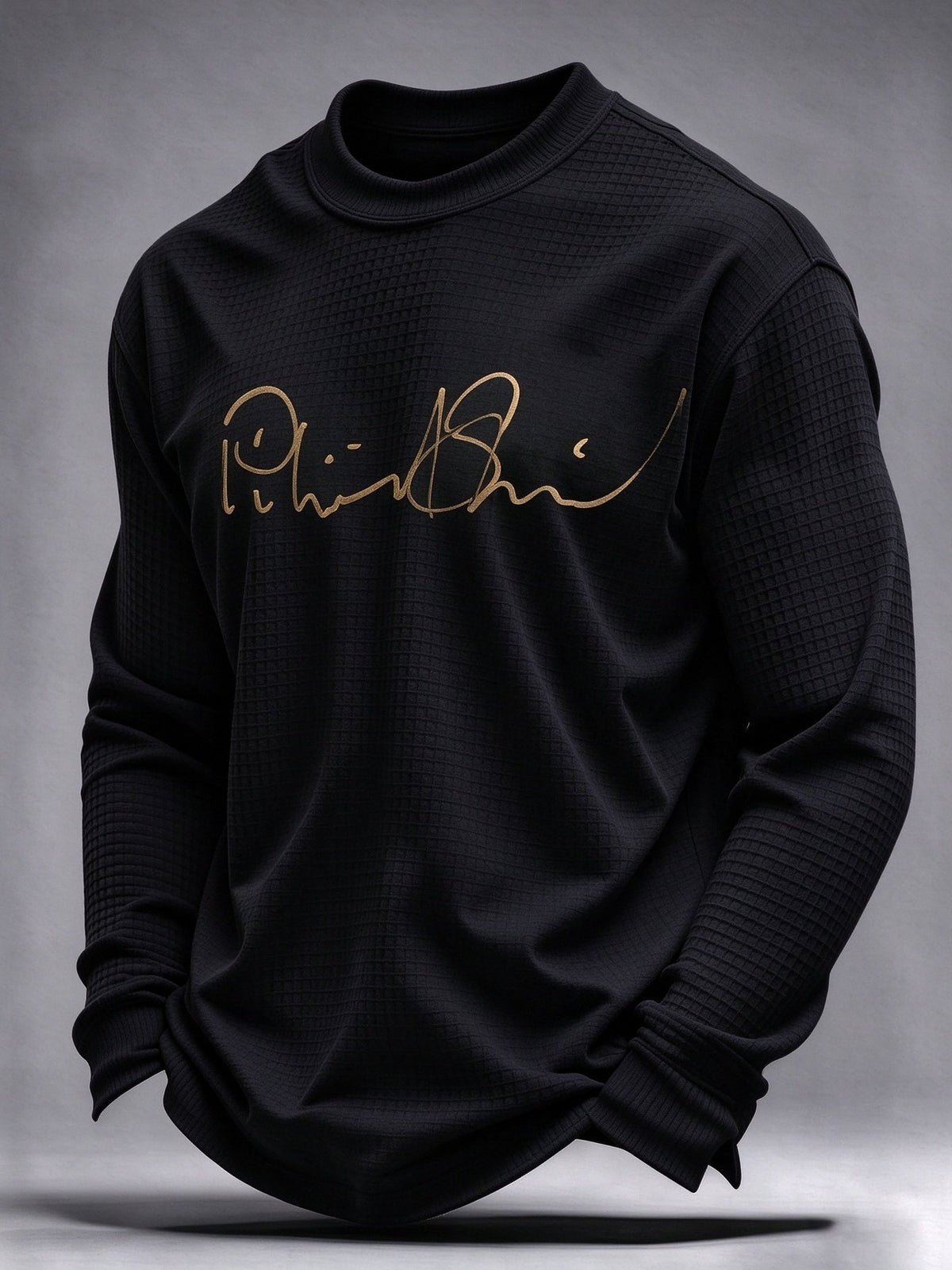 Men's Print Long-Sleeve T-Shirt