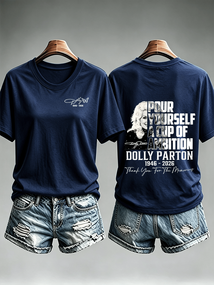 Women's  Vintage Signature Graphic Memorial Print T-Shirt