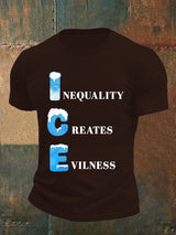 Men's  ICE   Print  T-Shirt