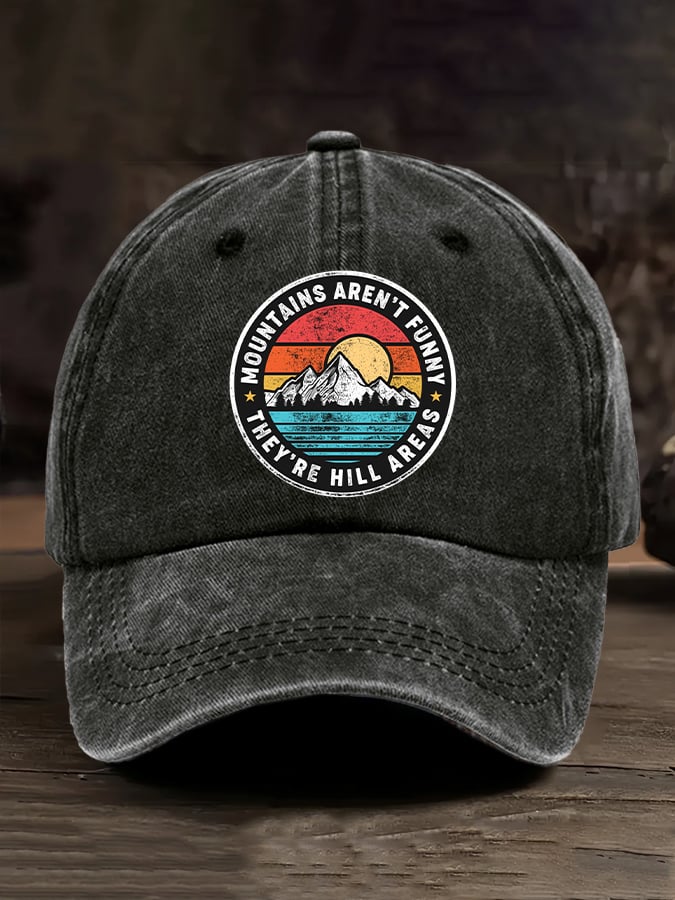 Take A Hike Print Baseball Cap