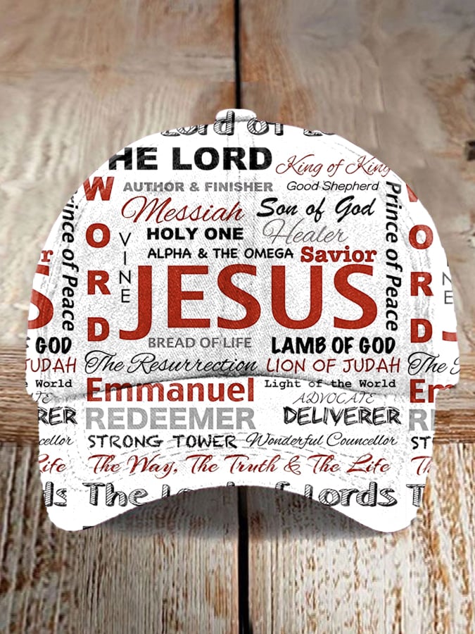 Women's Faith Believe In Jesus Printed Casual Baseball Cap