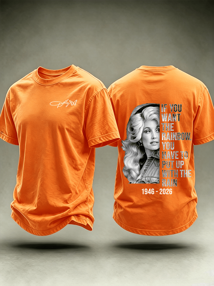 Men's Vintage Signature Graphic Memorial Print T-Shirt
