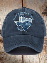 Texas Pray Vintage Baseball Cap