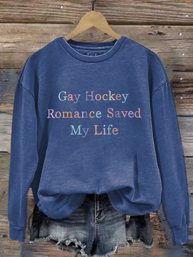 Women's Hockey Romance Sweatshirt