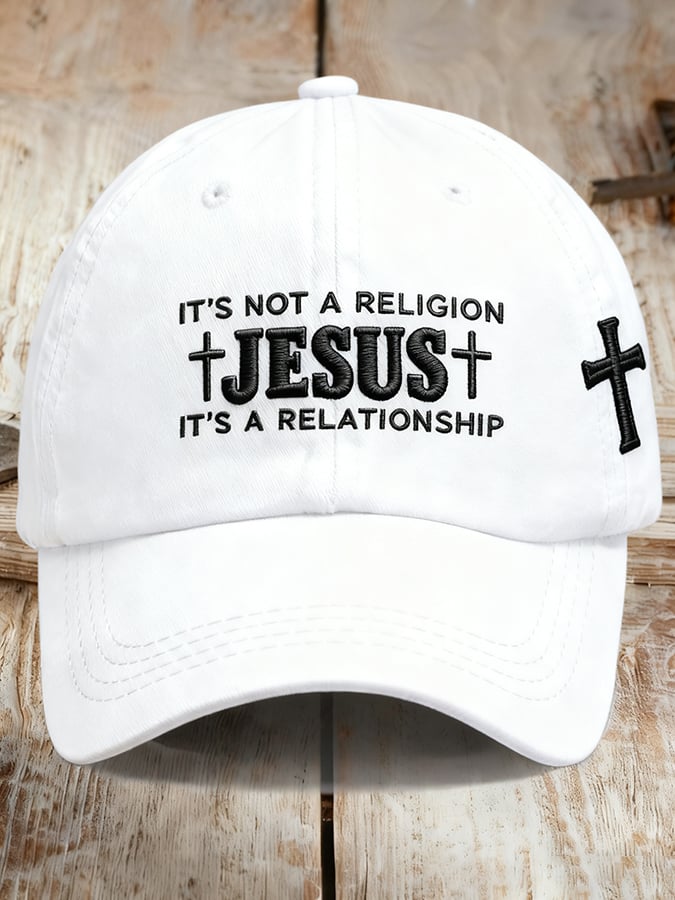 Unisex Faith Print Baseball Cap