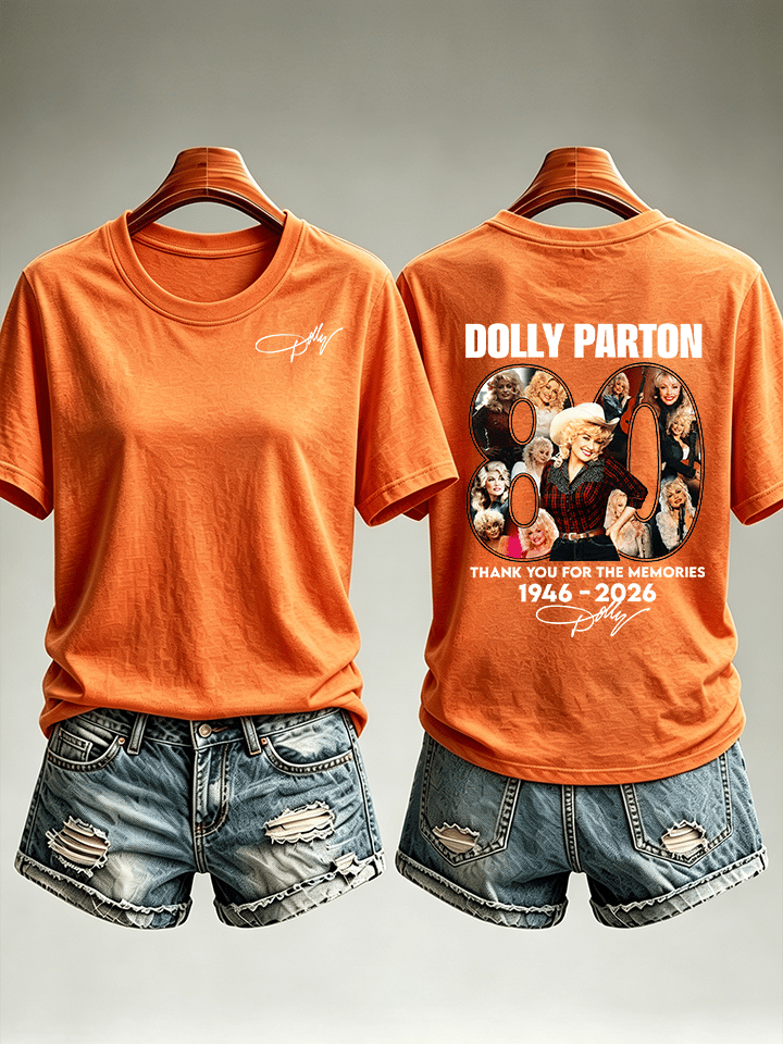 Women's  Vintage Signature Graphic Memorial Print T-Shirt