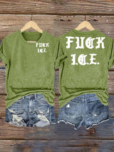 Women's   ICE Print T-Shirt