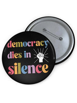 Unisex Animal FDT ”Democracy Dies in Silence“  Brooch