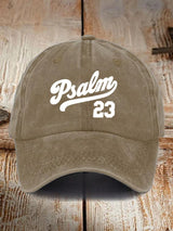 Unisex Psalm 23  Printed Cap