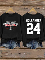 Women's Golden Boy and Ice Prince Hockey Sticks Sweatshirt