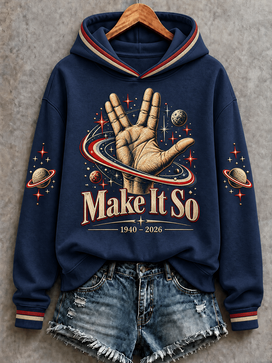 Women's Commemorative Comfortable Hooded Sweatshirt
