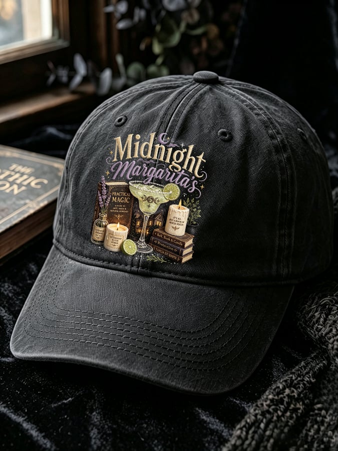 Unisex Midnight Margaritas Printed Hat