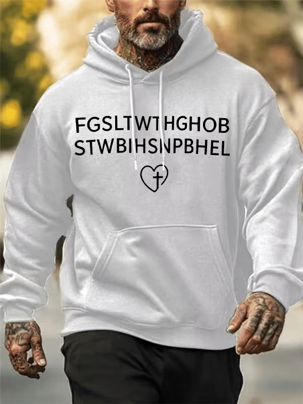 Men's FGSLTWTHGHOB STWBIHSNPBHEL Printed Hoodie