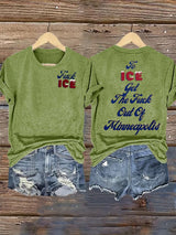 Women's  To ICE get the fuck out of Minnesota T-Shirt