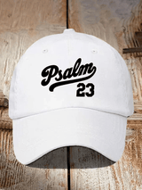 Unisex Psalm 23  Printed Cap