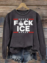 Women's  ICE  Print  Sweater