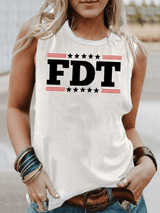 Women's  FDT Print  T-Shirt