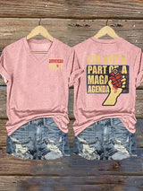 Women's  american idiot  Print T-Shirt