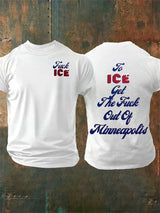 Men's  To ICE get the fuck out of Minnesota T-Shirt