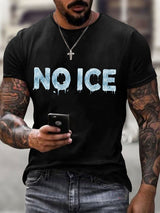Men's NO ICE Casual Printed T-shirt