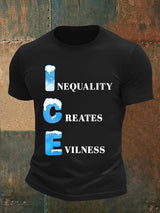 Men's  ICE   Print  T-Shirt