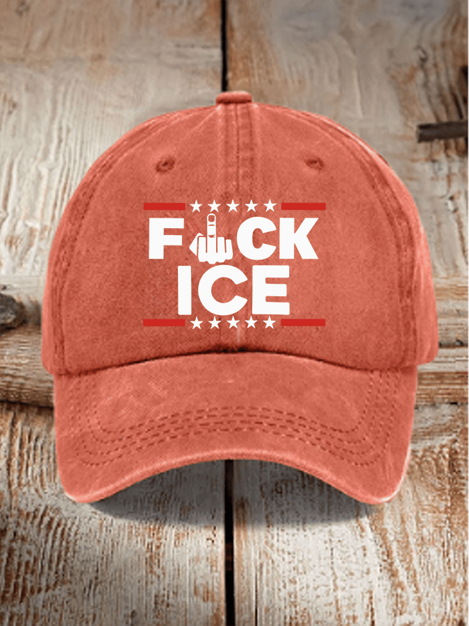 Unisex  ICE  Print  Hat