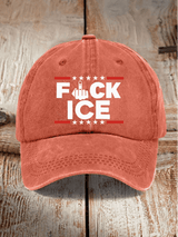 Unisex  ICE  Print  Hat