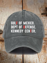 Unisex FDT  Printed Washed Cotton Hat