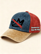 🔥Buy 3 Get 15% Off🔥No Kings Print Baseball Cap