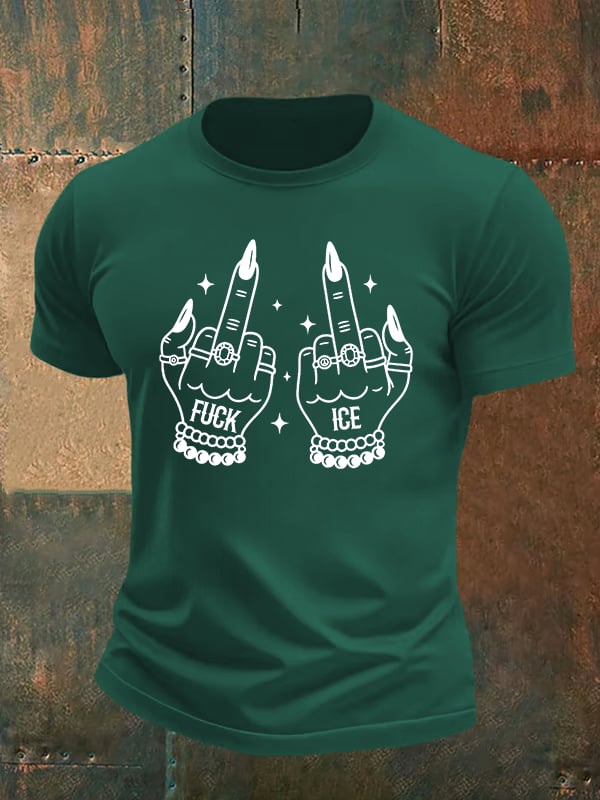 Men's  ICE  Print  T-Shirt