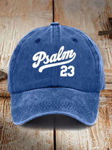 Unisex Psalm 23  Printed Cap